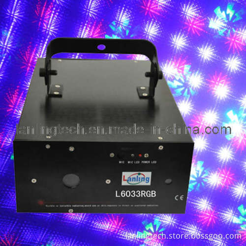 Disco Gobo Laser Tiwnkling Laser 2 Head Effect Lighting L6033RGB